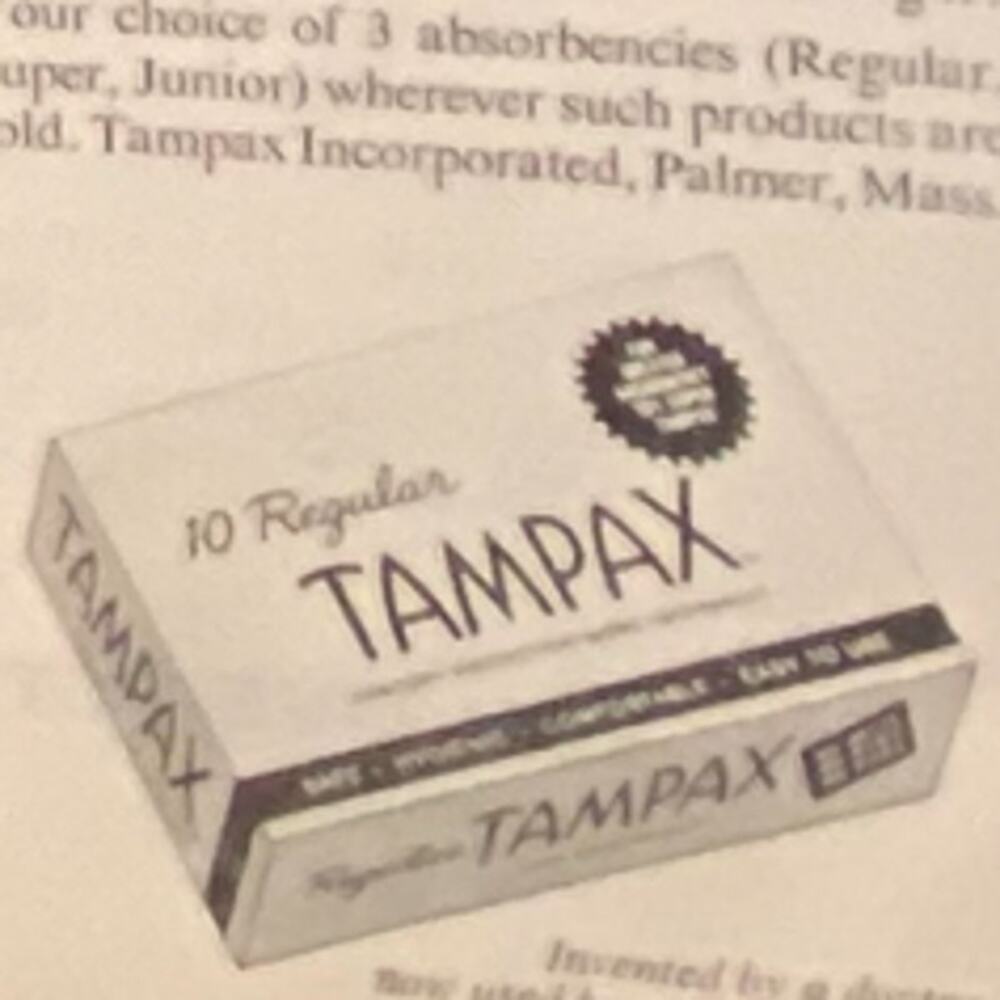 Vtg Tampax Print Ad Edison Electric Institute May 11 1962 Frame Ready